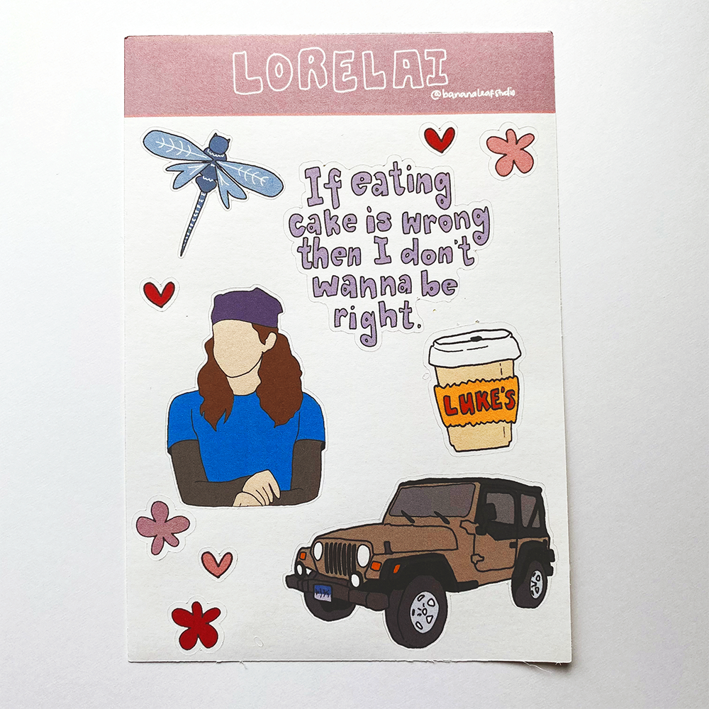 Lorelai Sticker Sheet