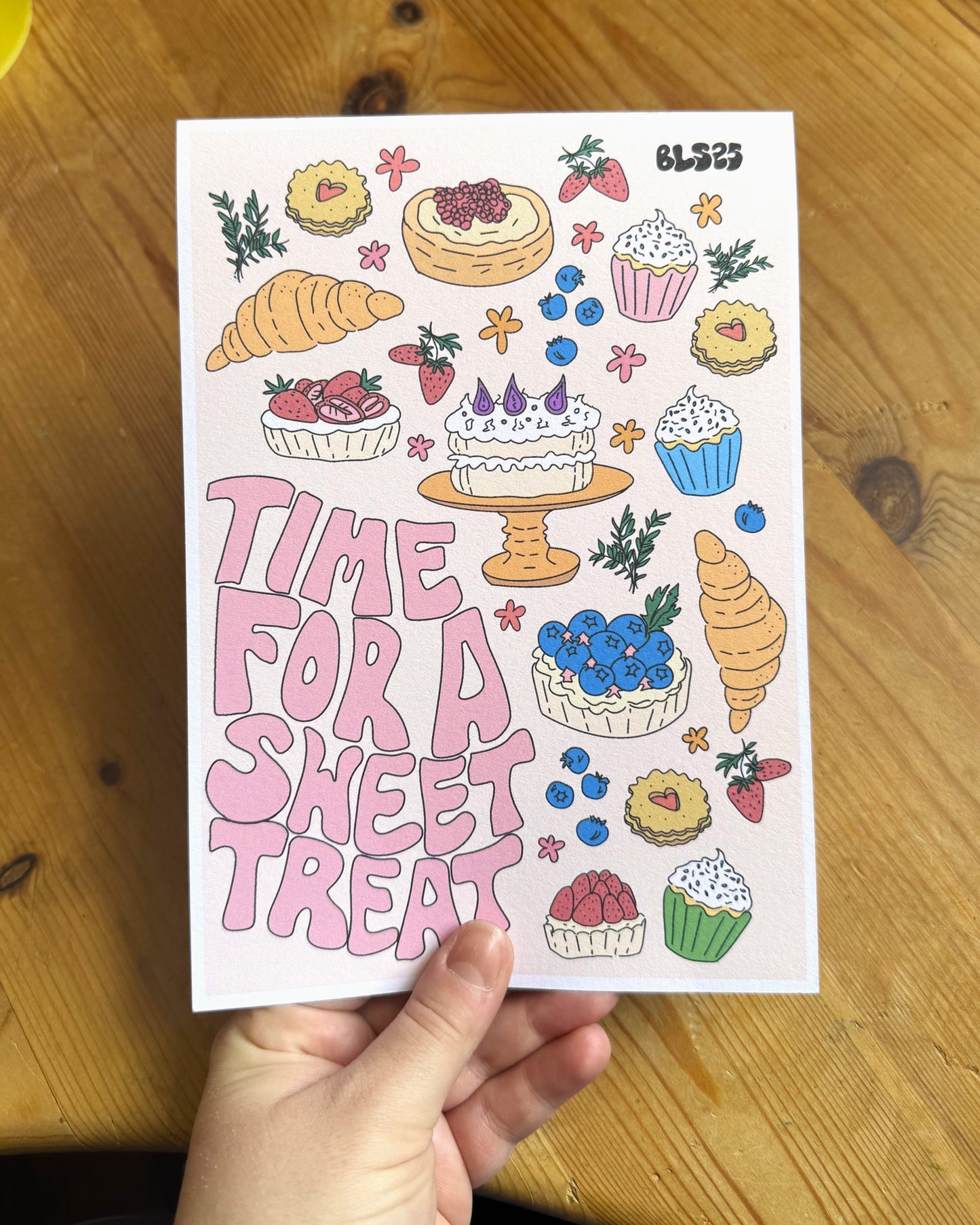sweet treat a5 print