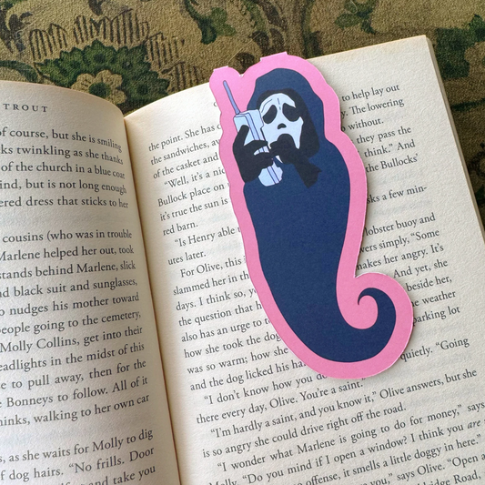 Ghostface Magnetic Bookmark