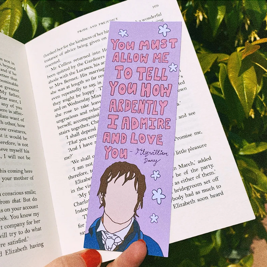 Mr Darcy Quotation Bookmark