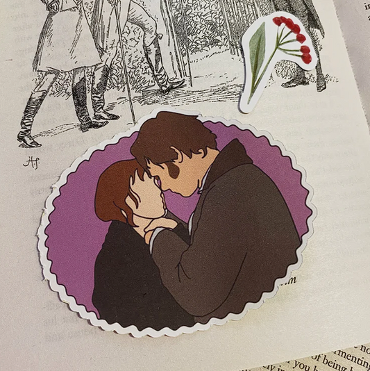 Darcy & Lizzie Sticker