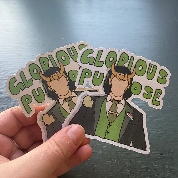 Glorious Purpose Sticker
