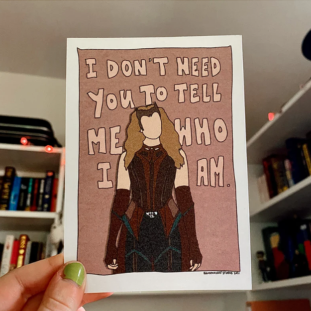 Scarlet Witch A6 Print