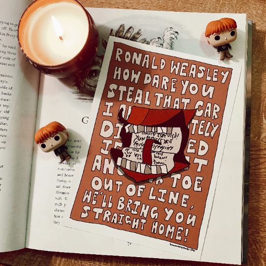 Magical Letter Print