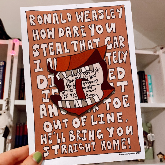 Magical Letter Print