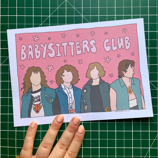 Babysitters Club A5 Print