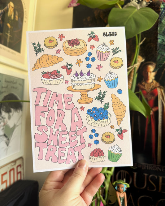 sweet treat a5 print