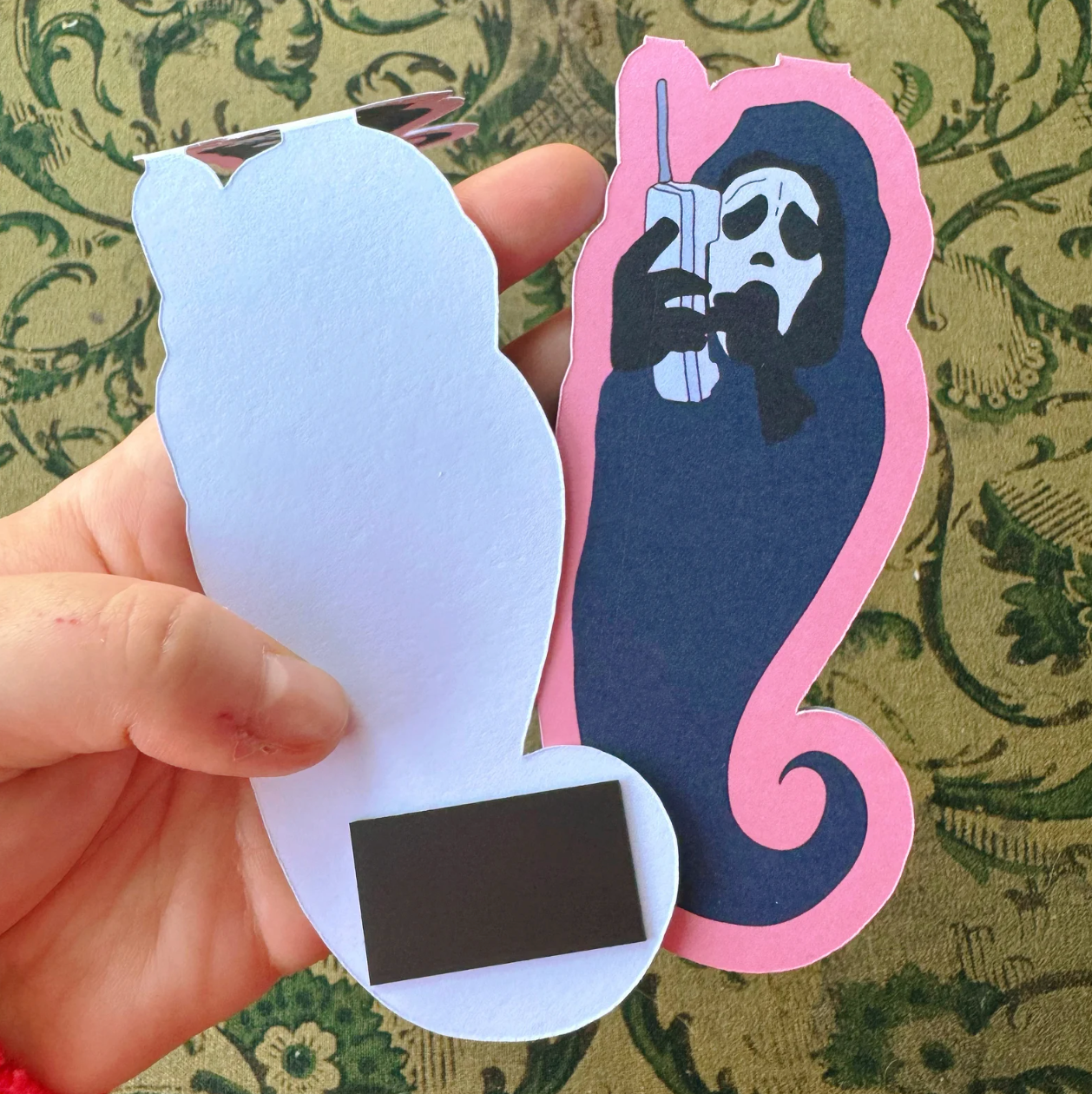 Ghostface Magnetic Bookmark