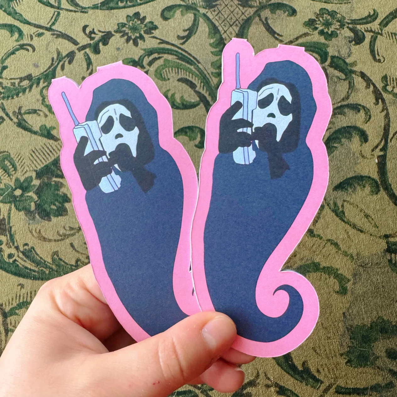 Ghostface Magnetic Bookmark