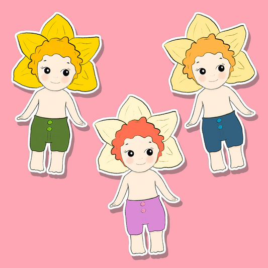 Daff Boy Sticker