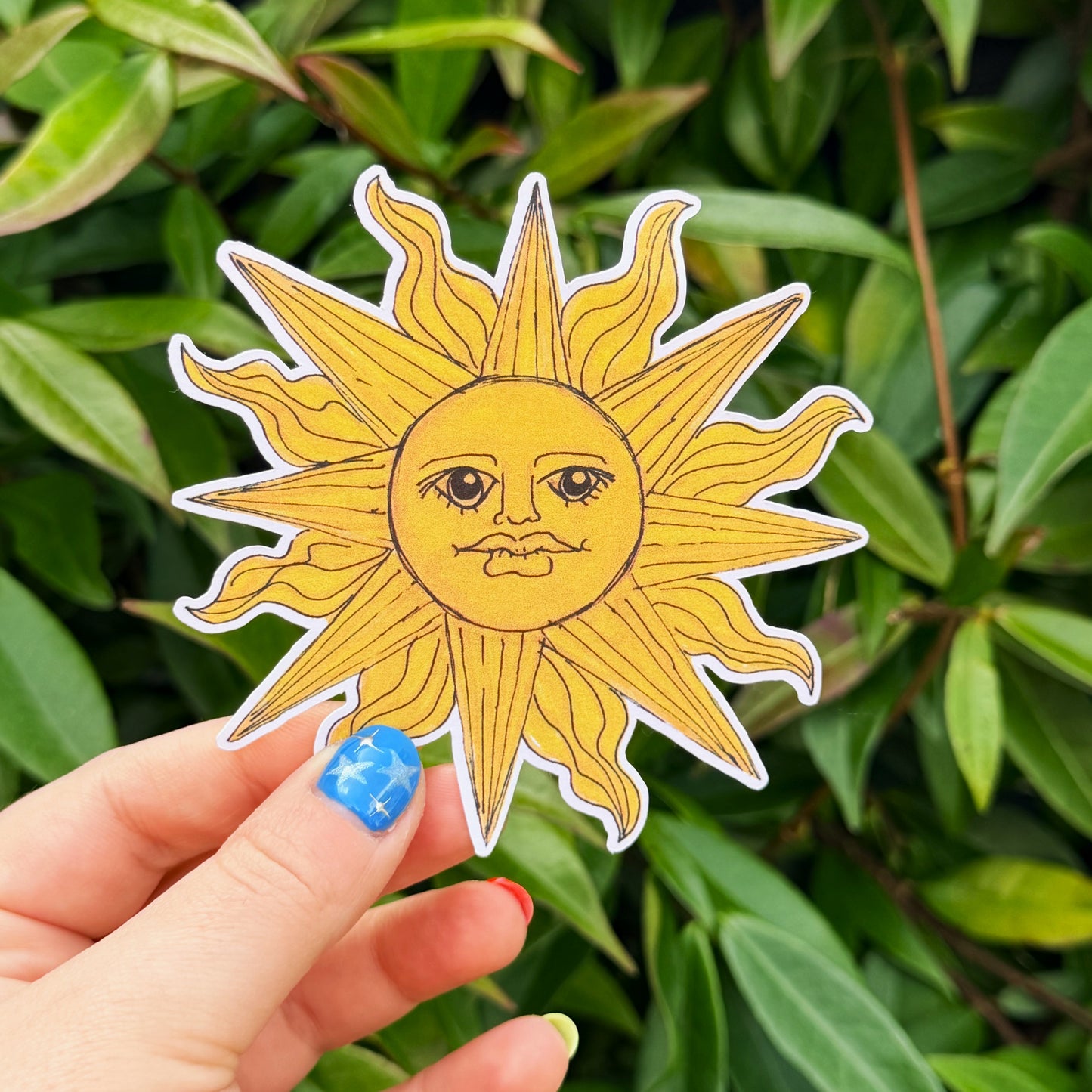 sun sticker