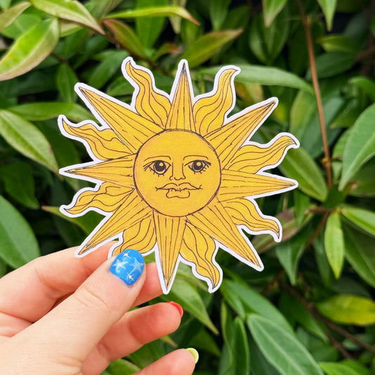 sun sticker