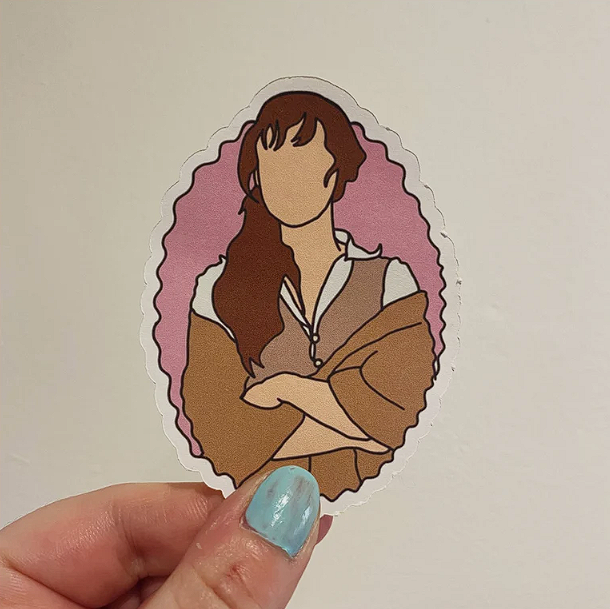 Elizabeth Bennet Matte Sticker