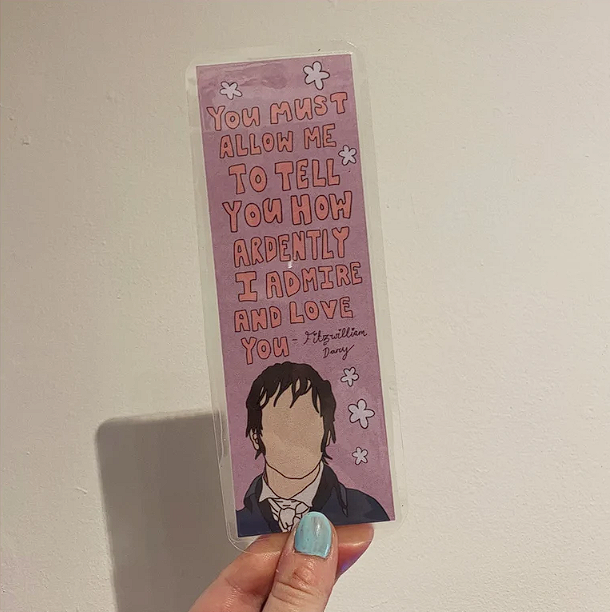 Mr Darcy Quotation Bookmark