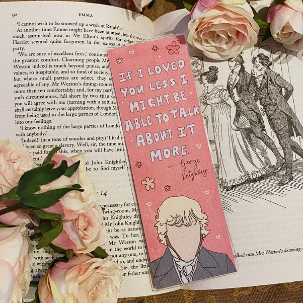 Mr Knightley Quotation Bookmark