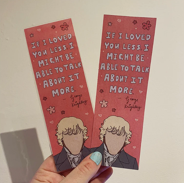 Mr Knightley Quotation Bookmark