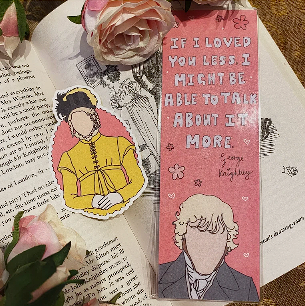 Mr Knightley Quotation Bookmark